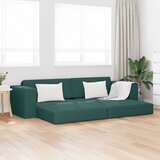  Krevet na razvlačenje Tamnozelena 245 x 78 x 77 cm tkanina | shoptok.hr