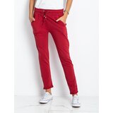 BASIC Feel Good Sweatpants-RV-DR-3698.09X-burgundy | Shoptok.si