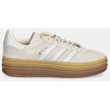 Adidas Tenisice od brušene kože Gazelle Bold W boja: bež, IH6782 | shoptok.hr