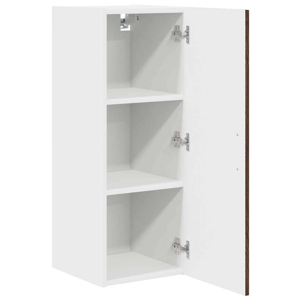  Zidni kuhinjski ormarić Zidne 2 pcs Smeđi hrast 30 x 31 x 80 cm | shoptok.hr