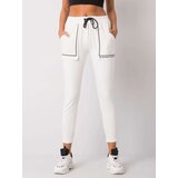 RELEVANCE Sweatpants-RV-DR-7035.70-ecru | Shoptok.si