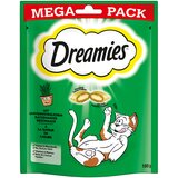 Dreamies mačji priboljšek mega pakiranje 180 g - Varčno pakiranje: okus mačje mete (3 x 180 g) Cene