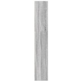 vidaXL Knjižna omara siva sonoma 40x24x143 cm inženirski les | Shoptok.si