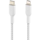 Belkin Lightning/USB-C Cable 1m braided, mfi cert., white Cijene