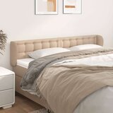  Uzglavlje s ušima boja cappuccina 163x23x78/88 cm umjetna koža | shoptok.hr