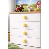 Wallity Civciv Yellow Decorative Handle Set Cene