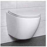 Kerra wc školjka delos, bela, rimless z desko soft close Cene