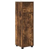  Kopalniška omarica s predalom Dimljeni oreh 30,5 x 30 x 101 cm, (5000092662) | Shoptok.si