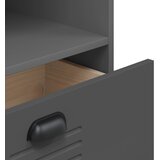  Regal za knjige VIKEN antracit sivi 60 x 35 x 123 cm drveni | shoptok.hr
