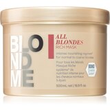 Schwarzkopf maska blondme all blondes rich - 500 ml | Shoptok.si