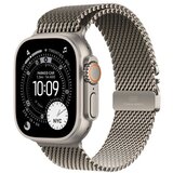 Apple Watch Ultra 3 Cellular 49mm Natural Titanium Case with Natural Titanium Milanese Loop – Medium (mewy4se/a) | ePonuda.com