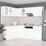 vidaXL 11-dijelni set kuhinjskih ormarića bijeli od iverice | shoptok.hr