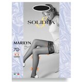 Calzificio Pinelli Prozirne čarape bez podvezica, 70 den, Solidea Marilyn 70 Car.Pr Nero 3 Cene