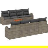 vidaXL Vrtna sedežna garnitura 9 pcs Siva, (5000020021) | Shoptok.si