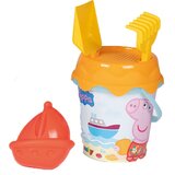 Smoby kolica s kantom i priborom za pijesak peppa pig | shoptok.hr
