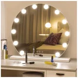 Brilagi - LED prigušiva make-up ogledalo HOLLYWOOD LED/12W/230V 3000/4000/6500K