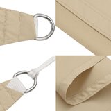 vidaXL Senčno jadro oksford blago kvadratno 4,5x4,5 m bež, (20729252) | Shoptok.si