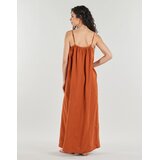 Vila Dolge obleke VIPRISILLA SINGLET LONG DRESS Kostanjeva | Shoptok.si