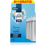 Glade ONE Pure Clean Linen nadomestno polnilo za osvežilec zraka 3x10 ml Slike