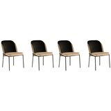 Woody Fashion set stolica DR-145 V4, 78x61x102 cm, 4 dijela, crna | Eponuda.ba