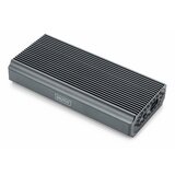 Digitus USB M.2 hard disk enclosure, SSD, external, NVMe, 40Gbps, USB 4.0, aluminum, toolfree | shoptok.hr