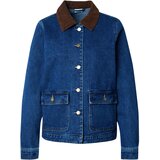 JDY Prehodna jakna 'ELLA' modra / rjava | Shoptok.si