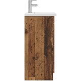  Kupaonski umivaonik s sudoperom Staro drvo 42 x 40 x 84,5 cm | shoptok.hr