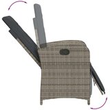  7-dijelni vrtni blagovaonski set sivi od poliratana | shoptok.hr