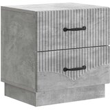 Noćni ormar Betonska siva 43 x 34,5 x 44,5 cm Konstruirano drvo | shoptok.hr