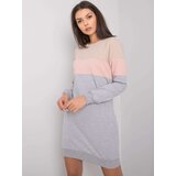 RUE PARIS Dress-RV-SK-5869.04-dark beige | shoptok.hr