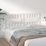  Uzglavlje za krevet bijelo 155,5x4x100 cm od masivne borovine | shoptok.hr
