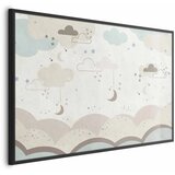  Plakat - Fairytale Night 90x60 Crni okvir | shoptok.hr