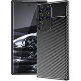 Techsuit CarbonFiber maska za Samsung Galaxy S23 Ultra – crna | shoptok.hr