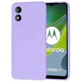 Techsuit SoftFlex silikonska maska za Motorola Moto E13 – Svijetlo ljubičasta | shoptok.hr
