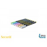 SECURIT Markerji s tekočo kredo ®, 2 mm, 7 x metalik | Shoptok.si