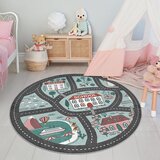 Mila Home Pralna otroška igralna preproga ø150 cm Happy Neighbourhood – | Shoptok.si