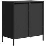  Komoda crna 68x39x73,5 cm hladno valjani čelik | shoptok.hr