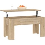  Stolić za kavu boja hrasta 101x49x52 cm konstruirano drvo | shoptok.hr