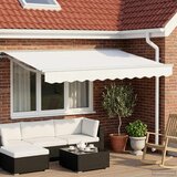  Električna retraktabilna tenda Bijeli 3 x 2,5 m | shoptok.hr