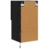 Zidni TV ormari Zidne 2 pcs Crni hrast 30,5 x 30 x 60 cm | shoptok.hr