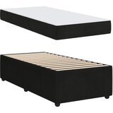 Krevetna konstrukcija Crna 90 x 190 cm tkanina | shoptok.hr