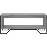 vidaXL Klubska mizica siva sonoma 100x51x40 cm inženirski les | Shoptok.si