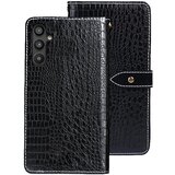 INORCO IDEWEI Za Samsung Galaxy A34 5G telefon preklopna usnjena denarnica ovitek s stojalom s krokodiljo teksturo proti padcu, (22035713) Cene