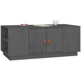  Stolić za kavu sivi 100 x 50 x 41 cm od masivne borovine | Eponuda.com