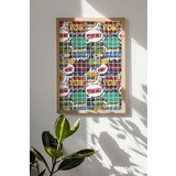 Wallity uramljena slika Popkare25, 33x48 cm | ePonuda.com