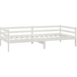  Dnevni ležaj s ladicama 90 x 200 cm bijeli od masivne borovine | Eponuda.ba