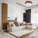  plafonsko svetlo sirja double 4xE27/15W/230V, prečnik 45 cm, braon | Eponuda.com