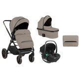 Kikka Boo kolica Tiffany 3in1 premium set sa autosedištem I-Trail I-size i tvrdom korpom Beige (KKB20153 PRSET) Cene