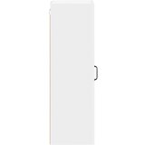 vidaXL Zidni kuhinjski ormarić Visoki sjaj bijela 40 x 31 x 100 cm | shoptok.hr