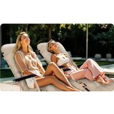Sofotel sklopiva vrtna ležaljka s jastukom ChillWell set od 2 bež | shoptok.hr